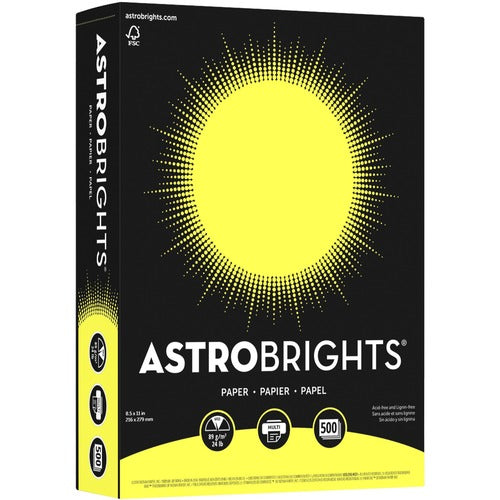 Astrobrights Inkjet, Laser Copy & Multipurpose Paper - NEE21018