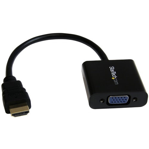 StarTech.com 1080p 60Hz HDMI to VGA High Speed Display Adapter - Active HDMI to VGA (Male to Female) Video Converter for Laptop/PC/Monitor (HD2VGAE2) - STCHD2VGAE2