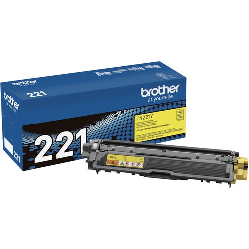 Brother TN221Y Original Toner Cartridge - BRTTN221Y