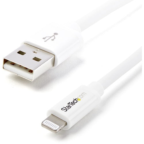 StarTech.com StarTech.com 1m (3ft) White Apple&reg; 8-pin Lightning Connector to USB Cable for iPhone / iPod / iPad STCUSBLT1MW