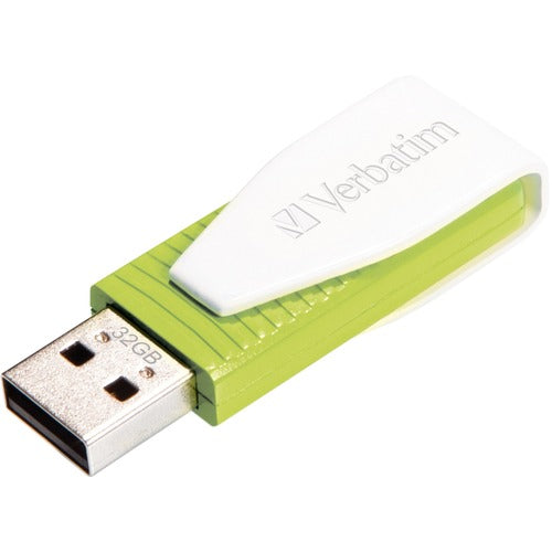 Verbatim Verbatim 32GB Swivel USB Flash Drive - Eucalyptus Green VER49815