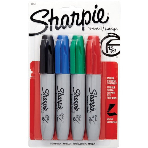 Sharpie Chisel Tip Permanent Marker - SAN38254PP