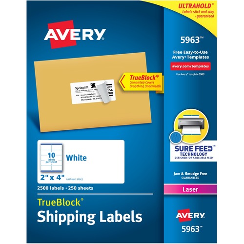 Avery&reg; Easy Peel Address Labels - AVE05963
