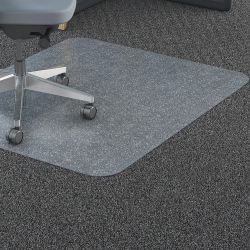 Lorell Rectangular Straight Edge Carpet Chairmats - LLR69705