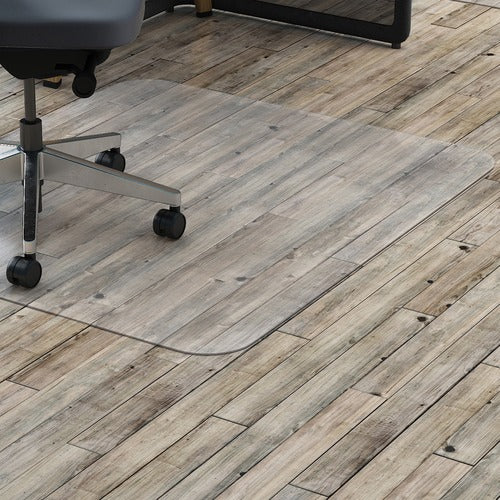 Lorell Hard Floor Rectangler Polycarbonate Chairmat - LLR69706