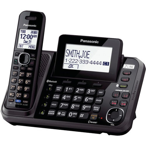 Panasonic Panasonic KX-TG9541B DECT 6.0 1.90 GHz Cordless Phone - Black PANKXTG9541B