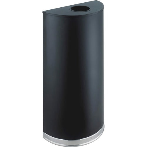 Safco Safco Half Round Receptacle SAF9940BL