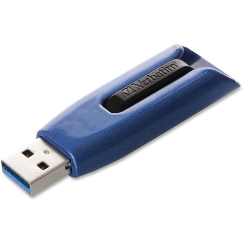 Verbatim Verbatim 128GB Store 'n' Go V3 Max USB 3.0 Flash Drive - Blue VER49808