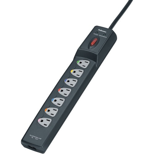 7 Outlet Power Guard Surge Protector with 6' cord - FEL99110