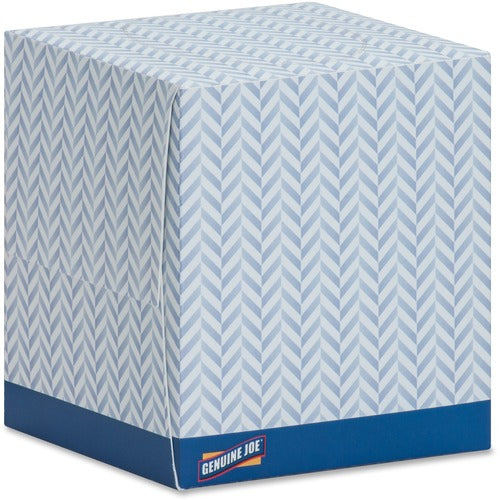 Genuine Joe Cube Box Facial Tissue - GJO26085