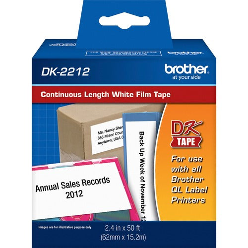 Brother Continuous Length Film Tape - BRTDK2212