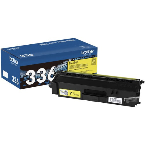 Brother TN336Y Original Toner Cartridge - BRTTN336Y