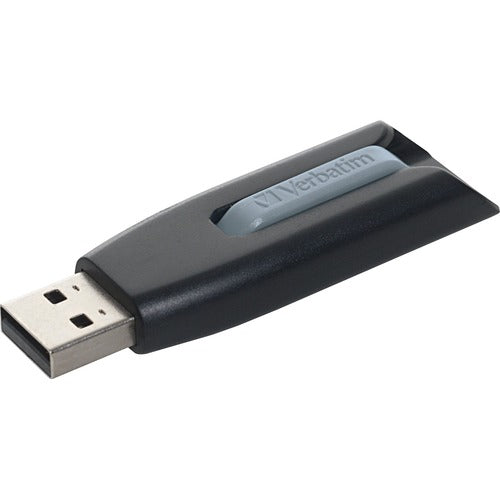 Verbatim 128GB Store 'n' Go V3 USB 3.0 Flash Drive - Gray - VER49189