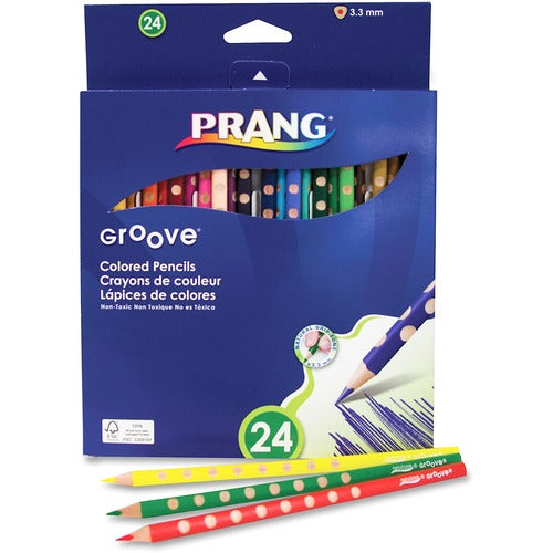 Prang Slim Coloured Pencils - DIX28124