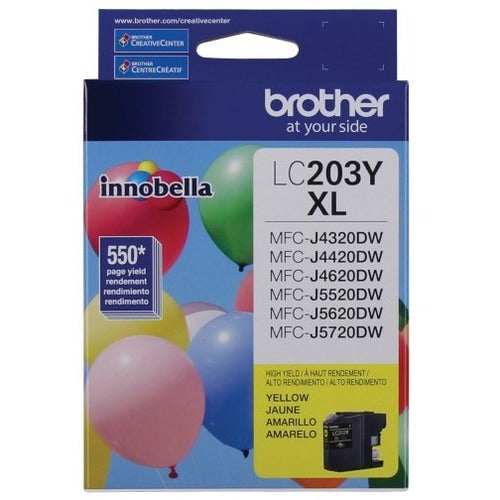 Brother Innobella LC203YS Original Ink Cartridge - Yellow - BRTLC203YS