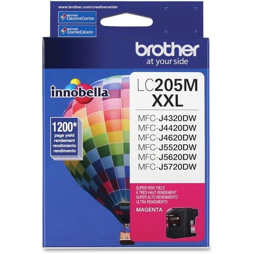 Brother Innobella LC205MS Original Ink Cartridge - Magenta - BRTLC205MS
