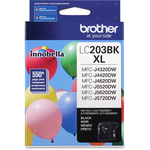 Brother Innobella LC203BKS Original Ink Cartridge - Black - BRTLC203BKS