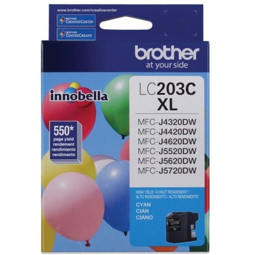 Brother Innobella LC203CS Original Ink Cartridge - Cyan - BRTLC203CS