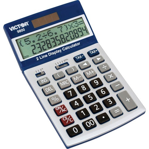 Victor Victor Easy Check Two-Line Calculator VCT9800