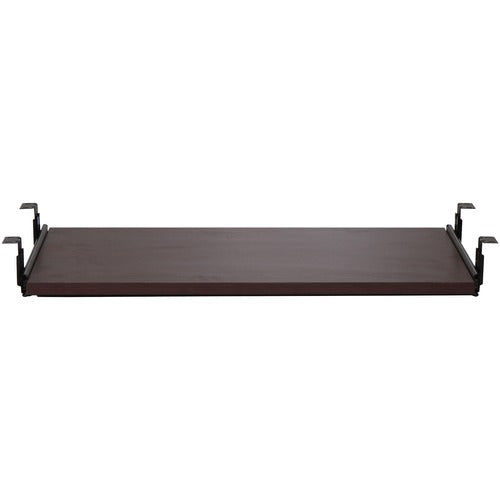 Lorell Mahogany Laminate Keyboard Tray - LLR87523