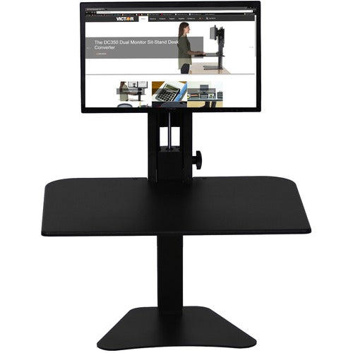 Victor High Rise Sit-Stand Desk Converter - VCTDC300  FRN