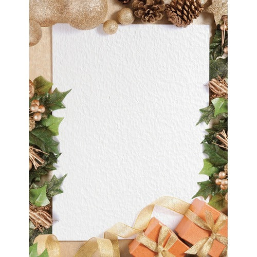 St. James&reg; St. James&reg; Holiday Collection Laser, Inkjet Bond Paper - Recycled FST88051