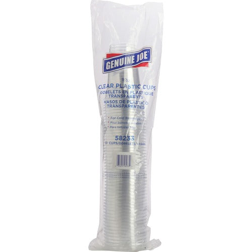 Genuine Joe Clear Plastic Cups - GJO58233