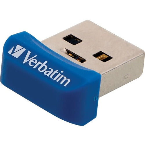 Verbatim 16GB Store 'n' Stay Nano USB 3.0 Flash Drive - Blue - VER98709