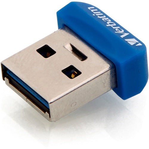 Verbatim 32GB Store 'n' Stay Nano USB 3.0 Flash Drive - Blue - VER98710