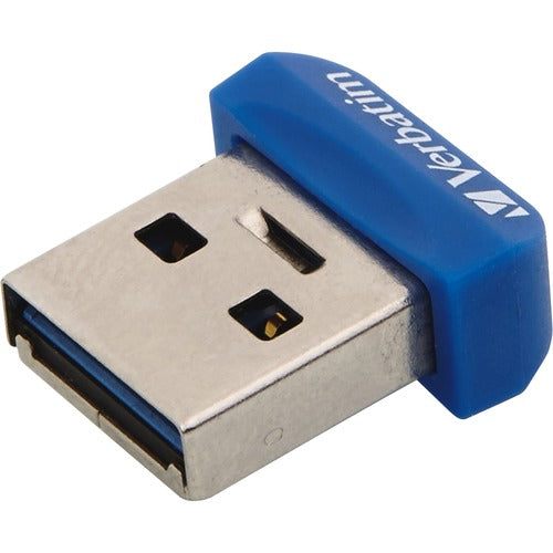 Verbatim 64GB Store 'n' Stay Nano USB 3.0 Flash Drive - Blue - VER98711
