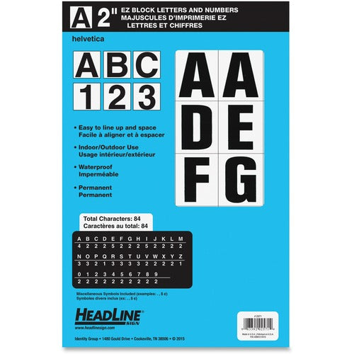 Headline ID & Specialty Labels - USS2571