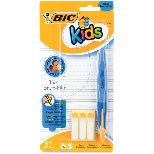 BIC BIC Medium Point Refillable Ballpoint Kids Pen BICBPBKRP11BL