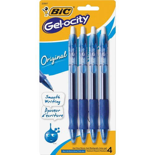 BIC Gel Retractable Pens - BICRLCP41BL