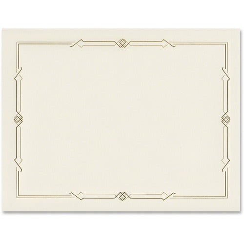 First Base Linen Certificates with Foil - FST83407