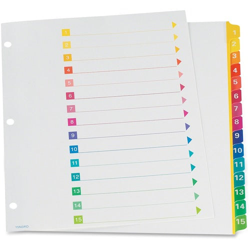 TOPS RapidX Colour Coded Index Dividers - OXFCR21315NSR