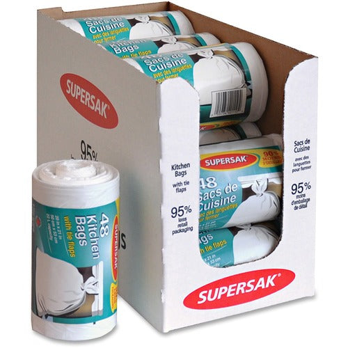Supersak Kitchen Garbage Bags - RLS40110