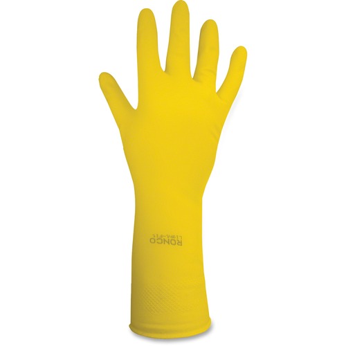 RONCO Flock Lined Light Duty Latex Gloves - RON1533208