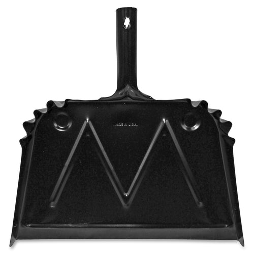 Genuine Joe Heavy-duty Metal Dustpan - GJO85151