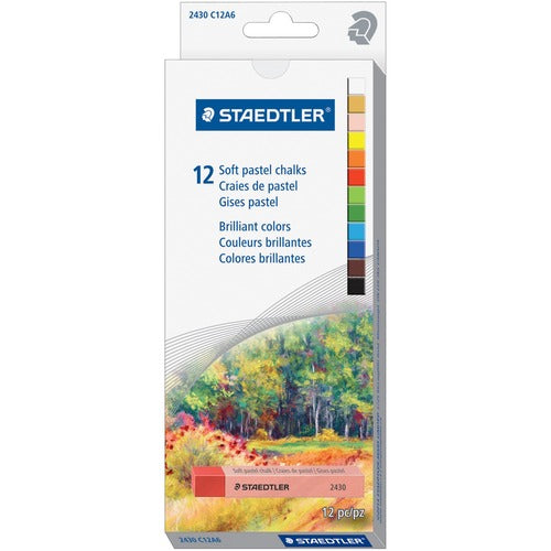 Staedtler Soft Chalk Pastels - STD2430C12A6