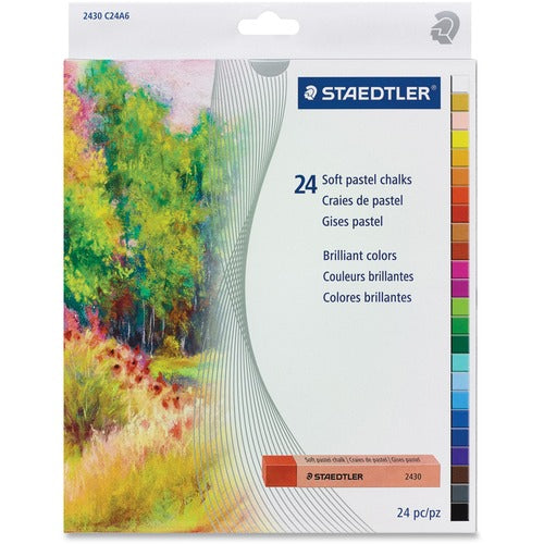 Staedtler karat 2430 Soft Pastel Chalk - STD2430C24A6