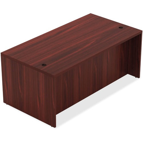 Lorell Lorell Chateau Series Mahogany Laminate Desking LLR34300  FRN