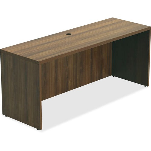 Lorell Lorell Chateau Series Walnut Laminate Desking Credenza LLR34307  FRN