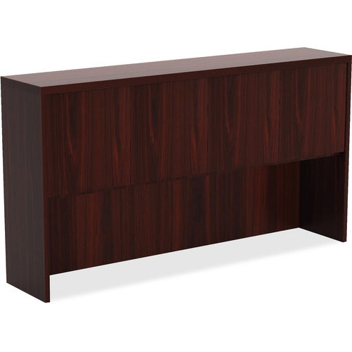 Lorell Lorell Chateau Series Mahogany Laminate Desking LLR34318  FRN