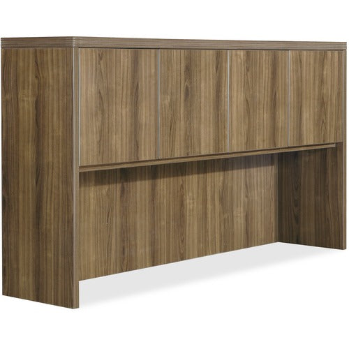 Lorell Lorell Chateau Series Walnut Laminate Desking LLR34321  FRN