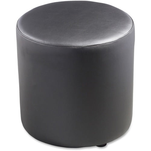 Lorell Lorell Leather Cylinder Ottoman LLR35850