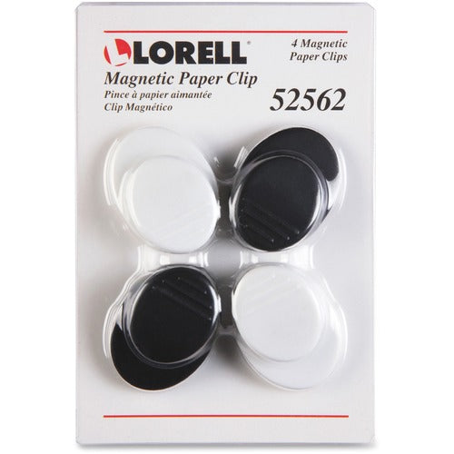 Lorell Lorell Plastic Cap Magnetic Paper Clips LLR52562