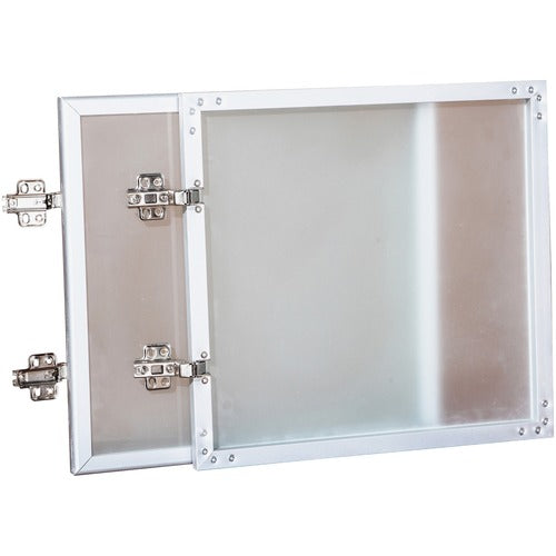 Lorell Lorell Wall-Mount Hutch Frosted Glass Door LLR59576