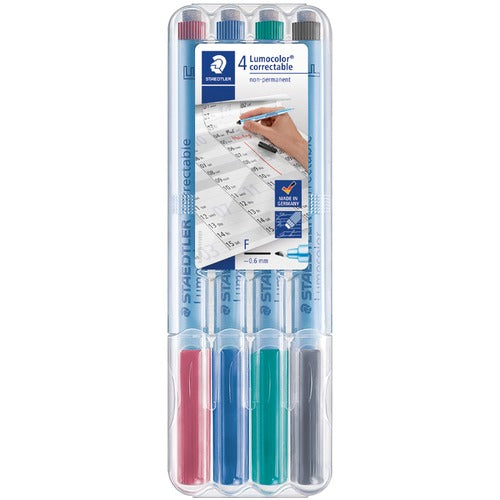 Lumocolor Correctable Marker Pens - STD305FWP41