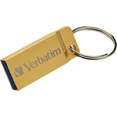 Verbatim 16GB Metal Executive USB 3.0 Flash Drive - Gold - VER99104