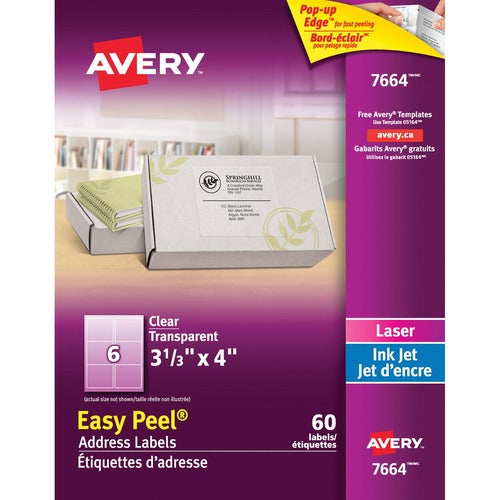 Avery&reg; Easy Peel Address Labels - AVE7664